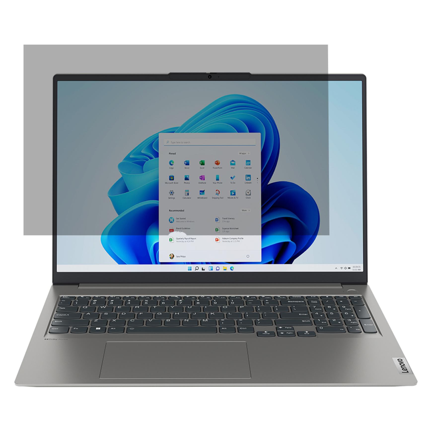 Lenovo 16-inch Premium Clarity Privacy Filter for P16/T16 Gen1 (16-10) (16", 16:10) (4XJ1U03940)