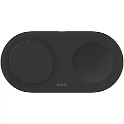 Belkin Boost Charge Pro 2-in-1 (15 W), Wireless Charger, Schwarz