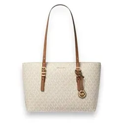 Michael Kors für Damen. 30T5GQNT2B Monogrammierte Tragetasche in Beige (OSFA), Lässig, PVC