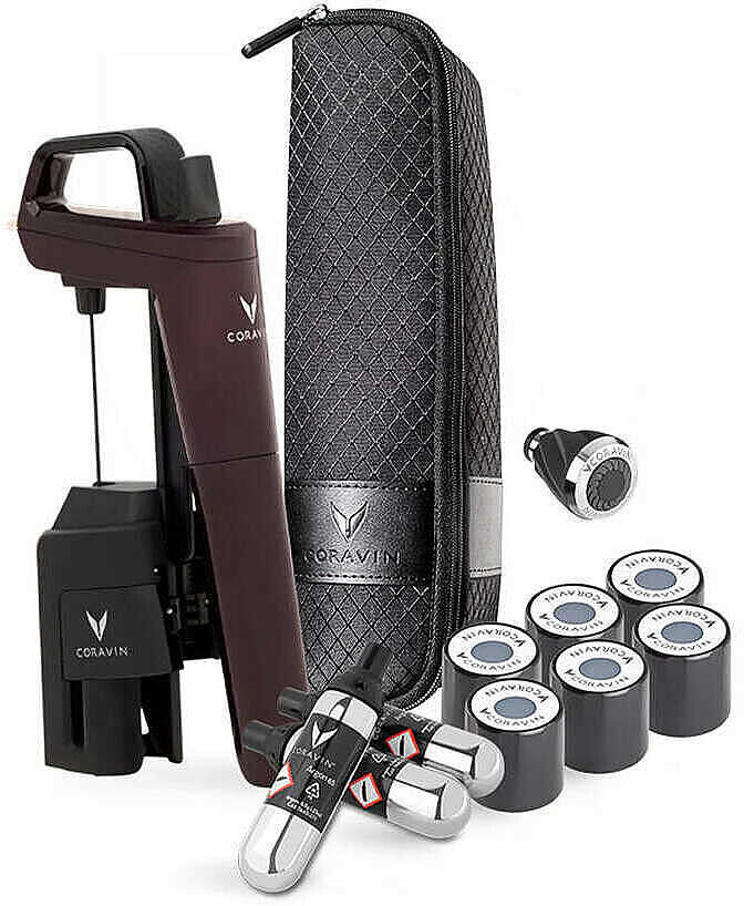 Coravin Sistema di Mescita  Timeless Six+ Hermitage Red per V