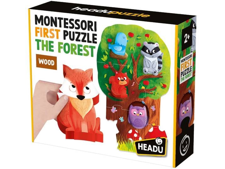Headu Montessori First Puzzle Wald