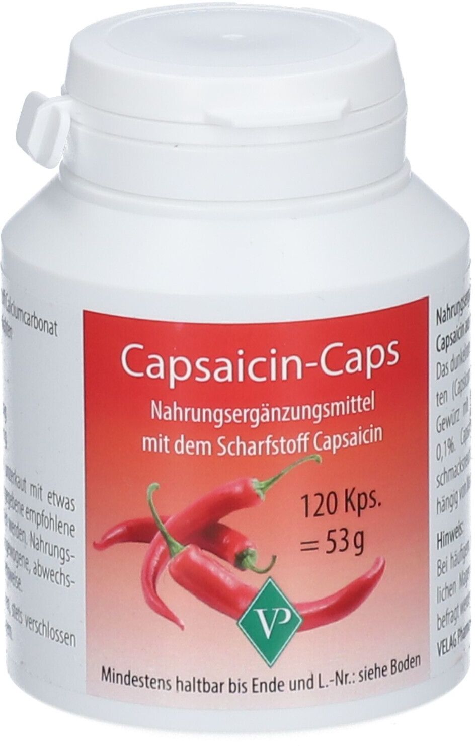 Velag Pharma Capsaicin Caps 120 St Kapseln