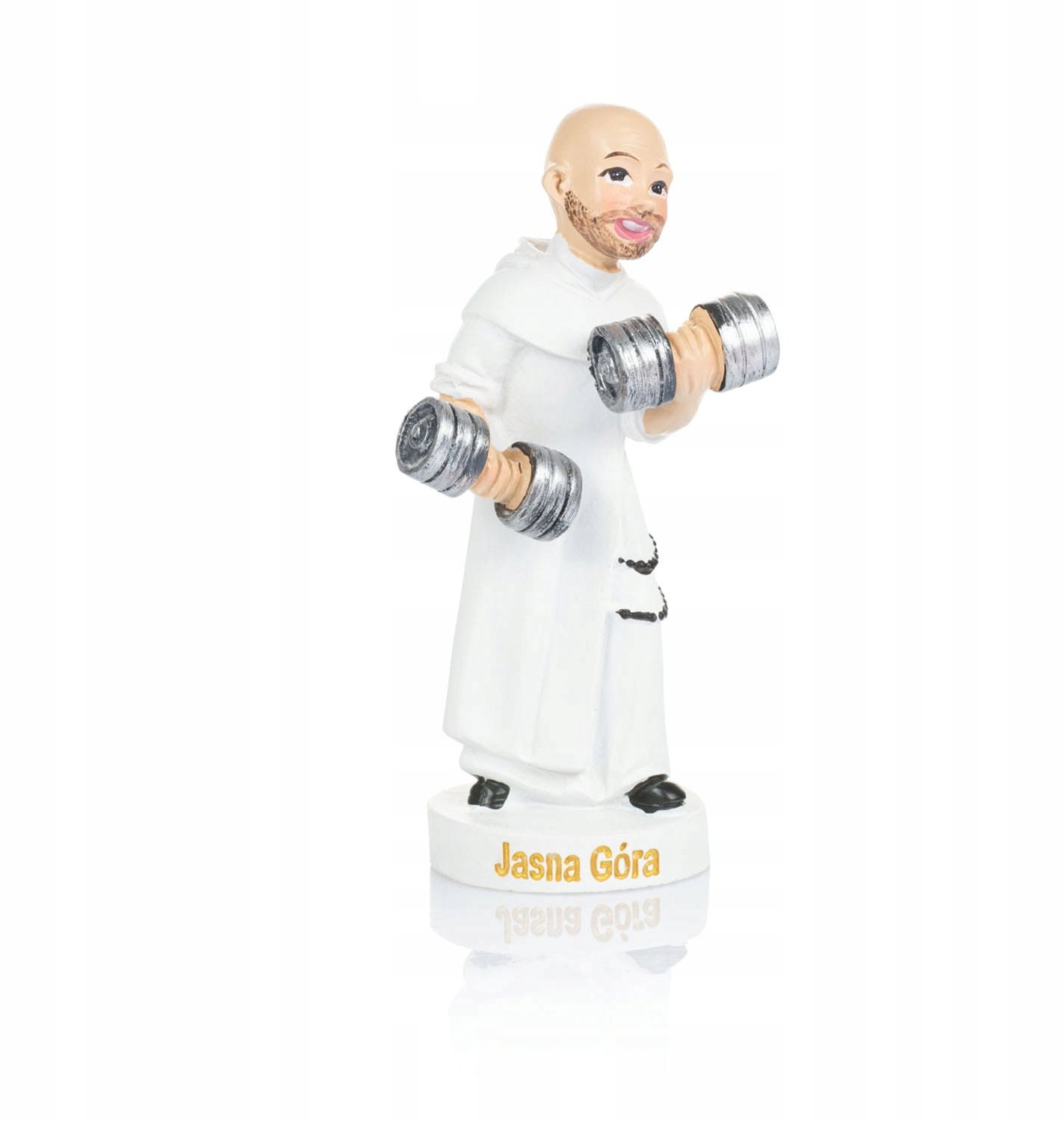 Paulin Sportfiguur Decoratie van Hars, Hoogte: 8 cm