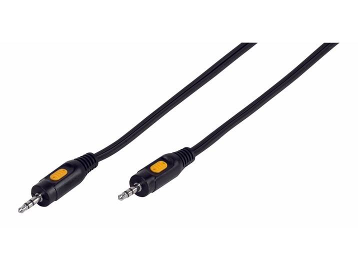 Vivanco Klinken-Verbindung 3.5mm, 5m – Audio Kabel/AUX Kabel