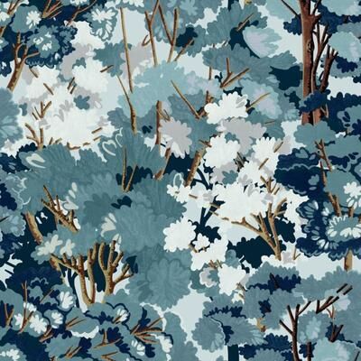 Graham & Brown Folklore Tree Blue