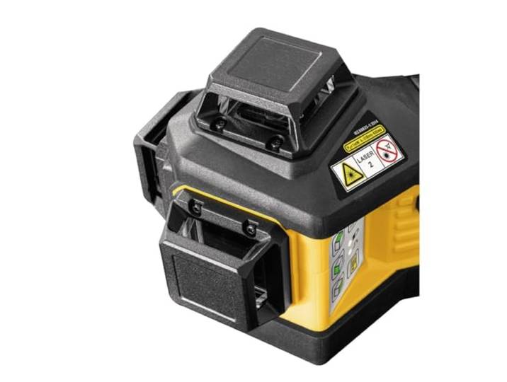 STABILA Système 12 V Laser lignes croisées LAX 600 G\, autonivellement\, 3 lignes laser vertes à 360°\, portée max. : 40 m\, batterie et chargeur CAS (EU)\, support universel et mural\, coffret de transport