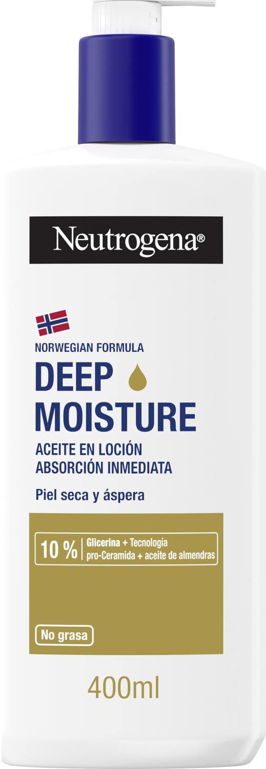 Neutrogena® Hidratación Profunda Aceite en Loción 400 ml