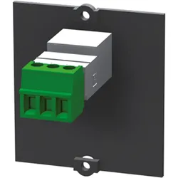 Bachmann Audio Terminal 3pole Kabelschnittstellen/adapter (Netzwerk Zubehör), Zubehör Netzwerk
