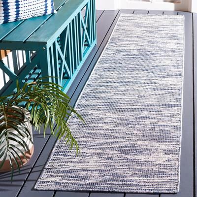 SAFAVIEH Hampton Shelly Indoor/ Outdoor Modern Rug