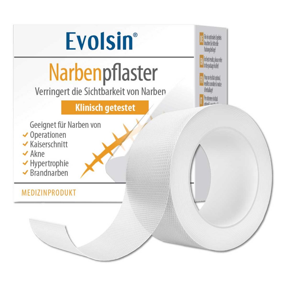 Evolsin medical UG (haftungsbeschränkt) Evolsin Narbenpflaster 2x200 Cm 18883460