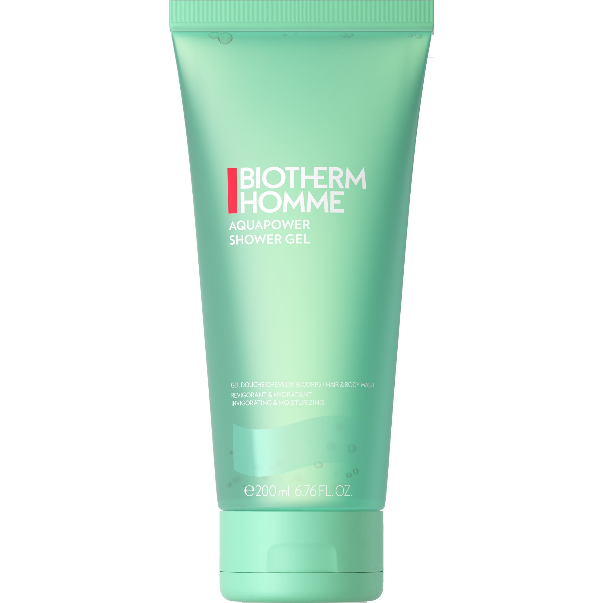 Biotherm Homme Aquapower Shower Gel Hair & Body Wash 200mL