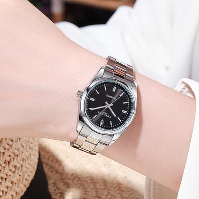 Fusion Finds Luxury Women's Watch Stainless Steel Waterproof Quartz Ladies Wristwatch d