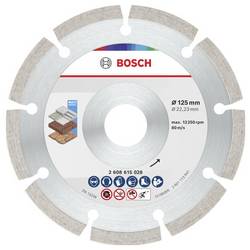 Bosch Accessories 2608615041 2608615041 Diamanttrennscheibe Durchmesser 125 mm Bohrungs-Ø 22.23 mm Beton, Ziegel, Weichgestein 10 St.
