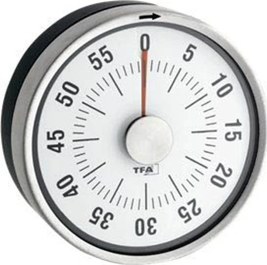 Mechanischer Küchentimer TFA 38.1028.10 - PUCK - anthrazit
