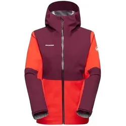 MAMMUT Damen Funktionsjacke Linard Guide HS, Größe XL in Rot Rot
