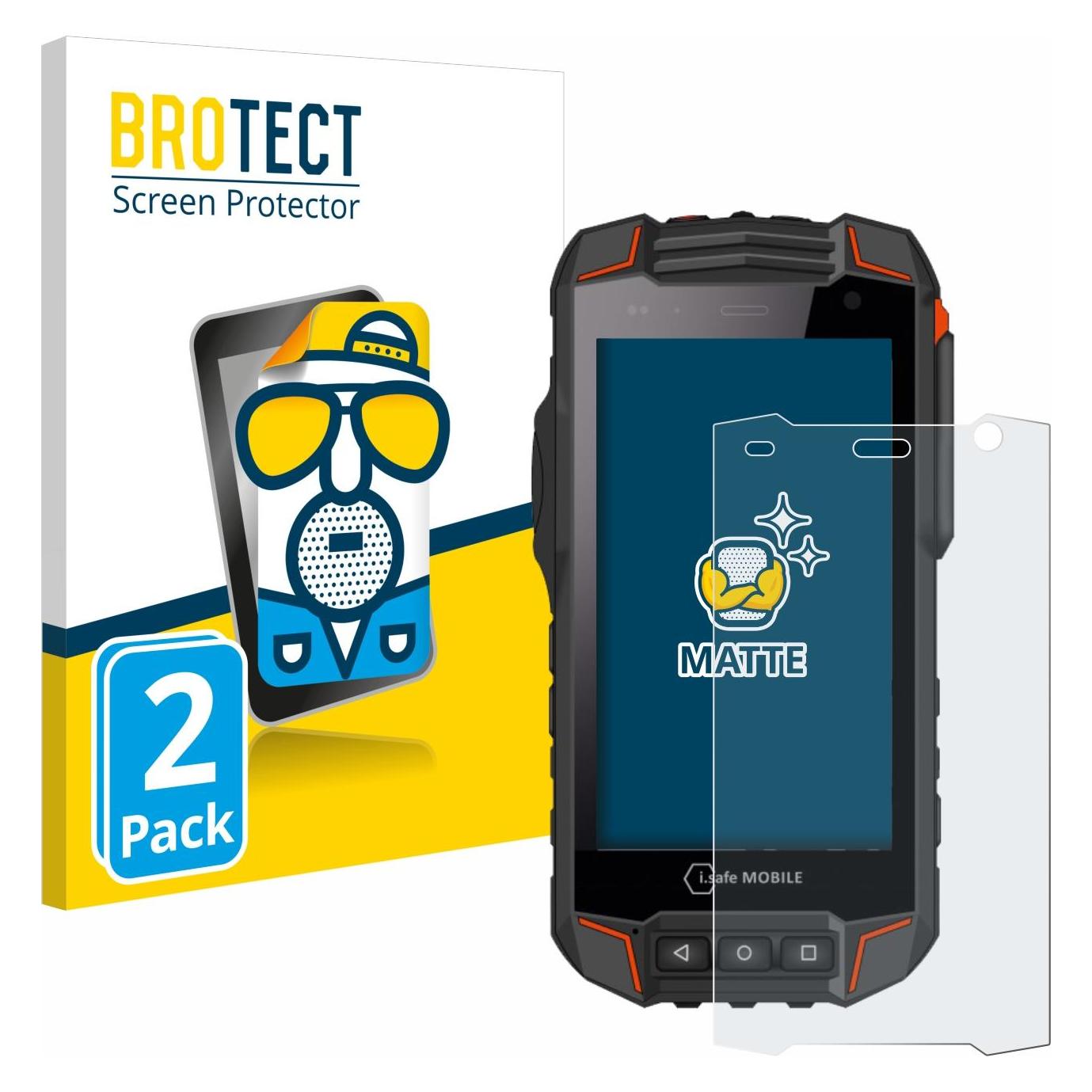 Brotect Entspiegelungs-Schutzfolie Displayschutz Matt (i.safe Mobile IS530.1) (1939890)