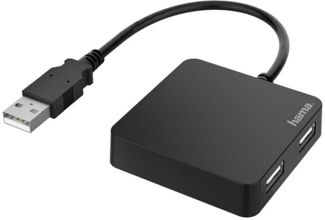 HUB HAMA USB 2.0 PRETO 00200121