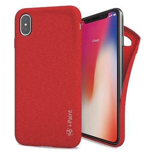 I-Paint UltraFlexible Sand Case for iPhone XS/X - Red (Apple iPhone X, Apple iPhone XS) (840902)