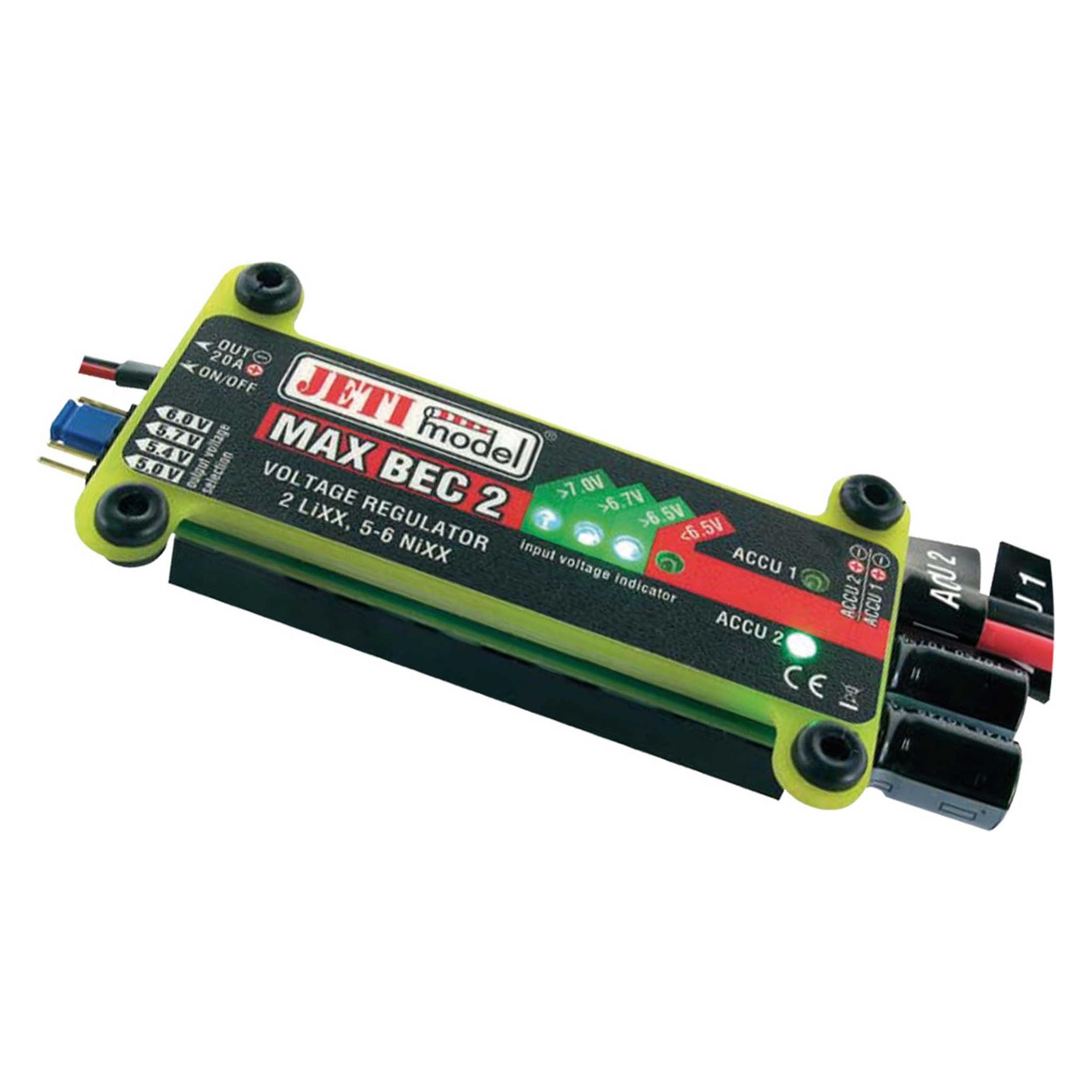 Jeti MAX BEC 2 Regulator (8595245909659) (22985465)