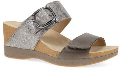 Women's Shannon Pewter Taupe Sandal by Dansko in Pewter Taupe (Size 42 M)
