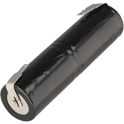 Notleuchtenakku NiMH 2,4V 2500mAh L1x2 Sub-C mit Faston-Anschluss +4,8mm / -2,8mm ersetzt Zumtobel 59004662