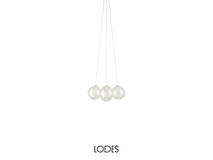 Lodes Pendelleuchte Random Cloud - Weiß (Frosted White) , 7 (si