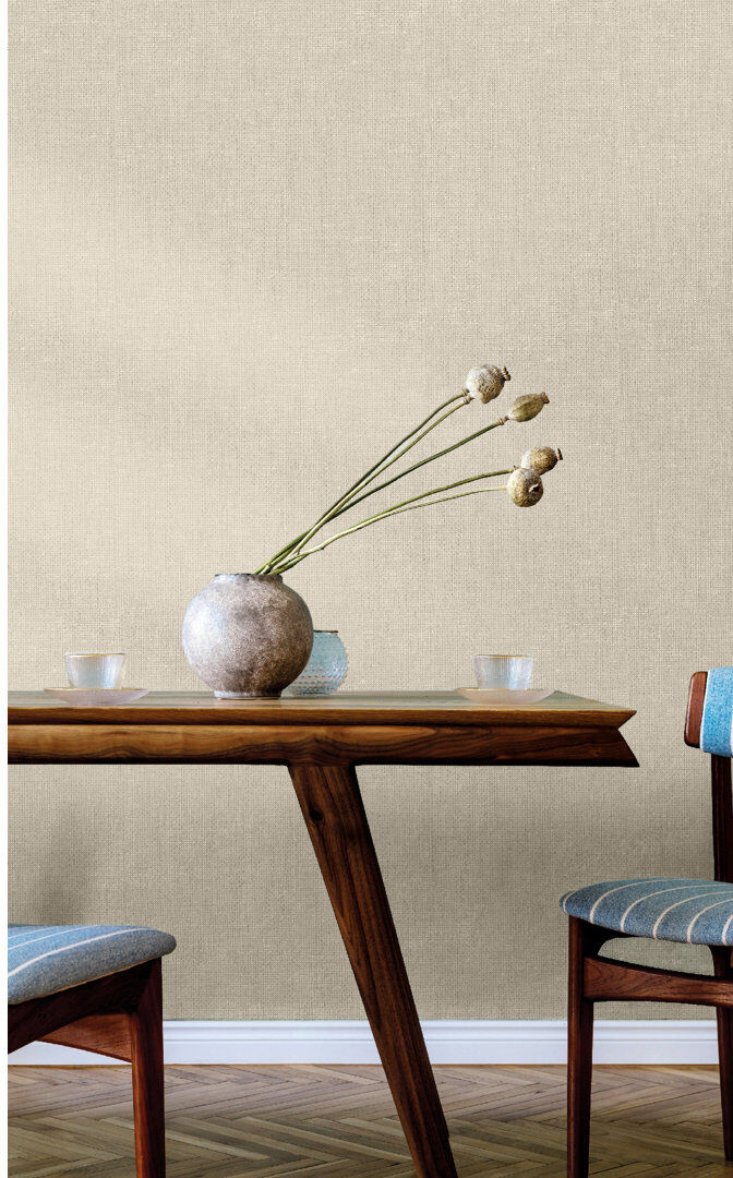 Galerie Home Italian Textures 4 Intreccio Congo Wallpaper Beige 1,005cm L