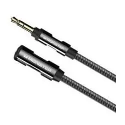 Monster ESSENTIALS EXTENTION CABLE AUDIO JACK3,5M VERS 3,5F 1,5M (1.50 m, AUX Kabel), Audiokabel