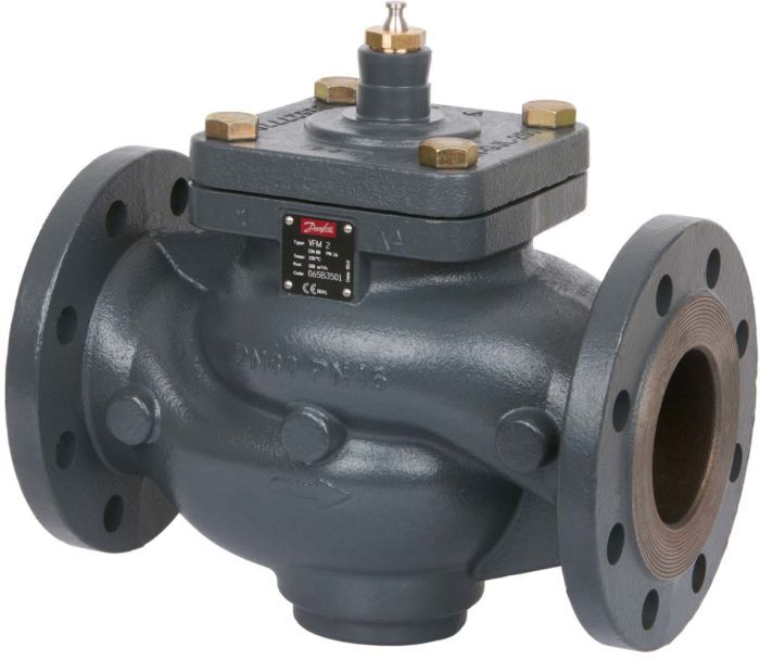 Danfoss Durchgangsventil DN200 065B3505 Kvs 630,0, PN16, GGG40,3, Flansch