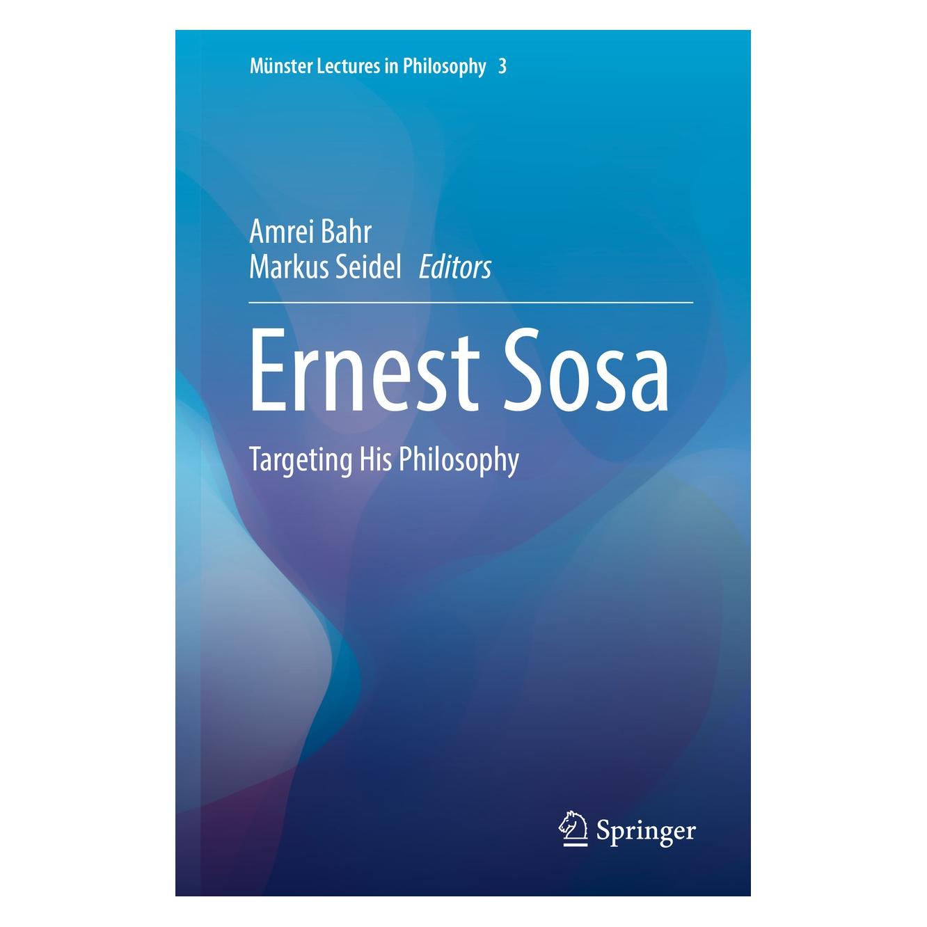 Springer Ernest Sosa (Englisch, Hardcover, Amrei Bahr, Markus Seidel) (9783319325170)