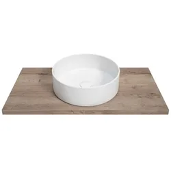 Neuesbad Keramik Aufsatzwaschtisch BOLIA 41 cm, weiss glänzend NB1DF50381