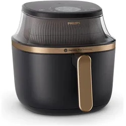 Philips 3000 Serie Airfryer NA322/00, Fritteuse, Schwarz