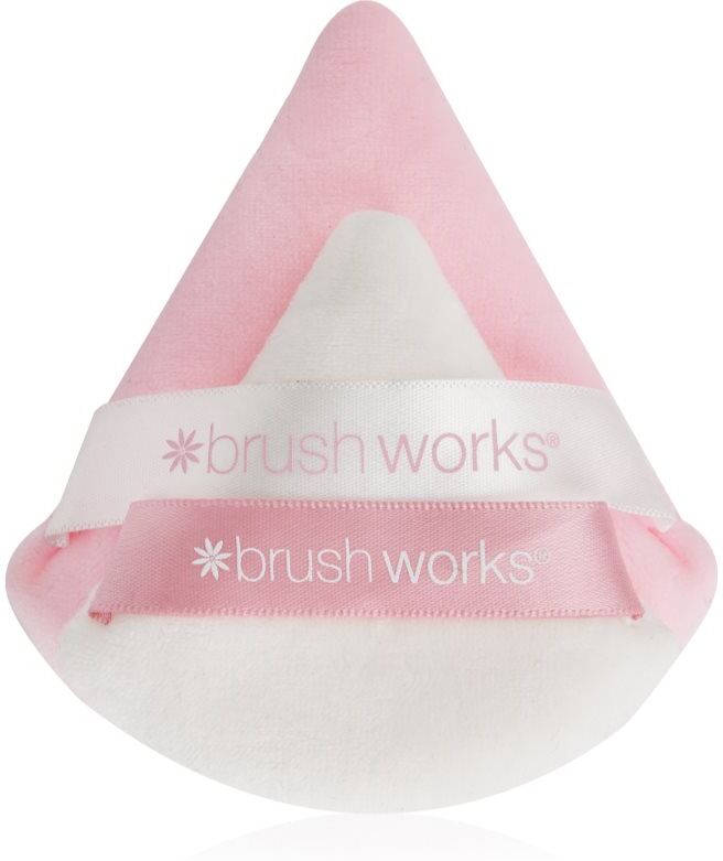 Brushworks Triangular Powder Puff Duo puff