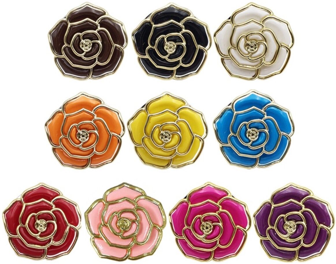 INF Faltbarer Rosen-Taschenhaken für Tischkanten, blauer Taschenhalter aus Legierung, 2er-Pack mit verdecktem Haken-Design