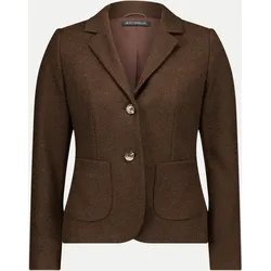 Einreiher Blazer Tailliert Braun 40