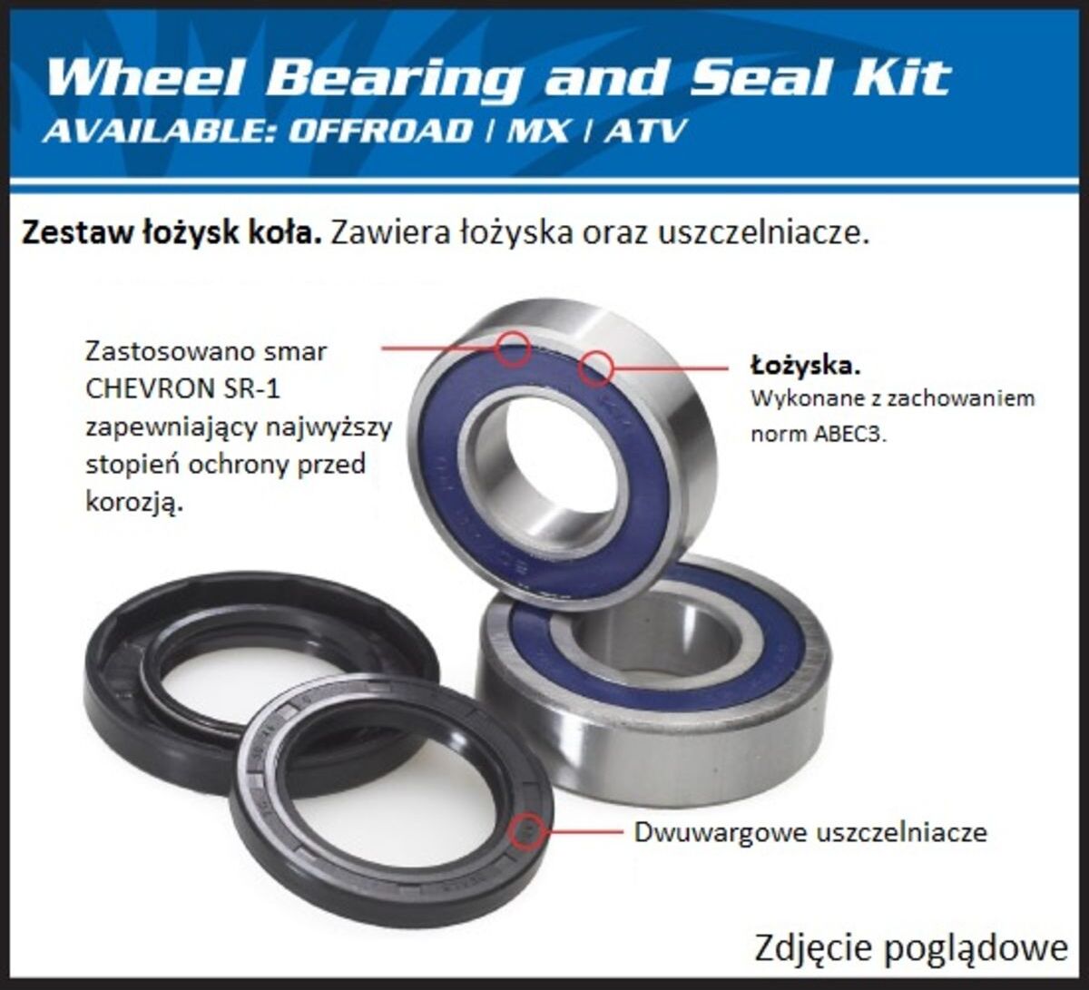 Radlagersatz ALL BALLS AB25-1345