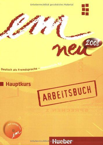Michaela Perlmann-Balme - em neu 2008 Hauptkurs: Deutsch als Fremdsprache / Arbeitsbuch mit Audio-CD: Deutsch als Fremdsprache Niveaustufe B2. Ein Lehrwerk im Baukastensystem - Preis vom 09.10.2026 07:28:09 h