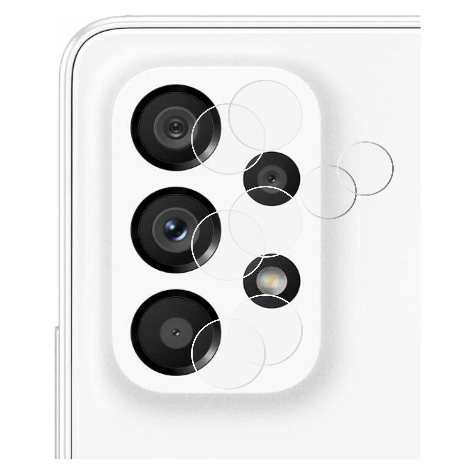 ScreenLeaf Schutzfolie für Samsung Galaxy A53 5G (NUR Kameraschutz) Displayschutz Display Schutz Folie Klar (Samsung Galaxy A53 5G) (6144547)