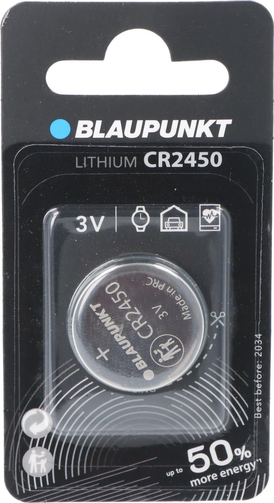 Blaupunkt CR2450 lithiumbatterij 3V