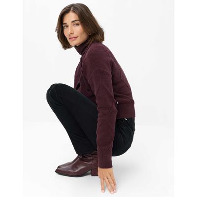 5-Pocket-Hose BRAX "Style MARY", Damen, Gr. 40, Normalgrößen, schwarz, Web, 75% Baumwolle, 24% Lyocell, 1% Elasthan, Hosen 5-Pocket-Hose