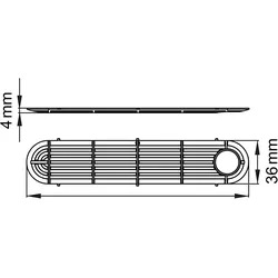 ACO ShowerDrain S+, Ersatzhaarsieb