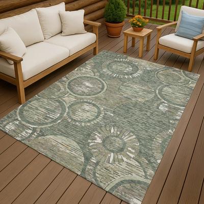 Addison Rugs Machine Washable Indoor/ Outdoor Modern Grover Chantille Rug