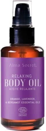 Alma Secret Aceite de Masaje Relajante con Naranja, Lavanda & Bergamota