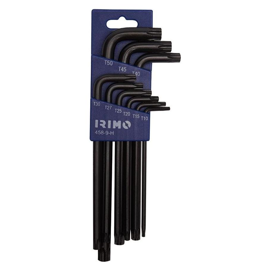 Csdk SL Torx-Schlüsselsatz, schwarz, 9-teilig, alle Grössen sind für eine bessere Übersicht auf dem Halter (8414909224245)