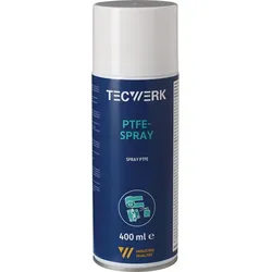 TECWERK PTFE-Spray weißlich 400 ml Spraydose hitzebeständig -40 bis +260 °C