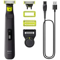 Philips Bartschneider QP6542/15 OneBlade Pro  360 Face+Body inkl. 2x Klingen + 1...
