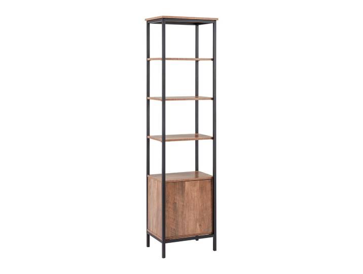 Hochschrank Dell Braun/Schwarz ca. 45x172x34 cm