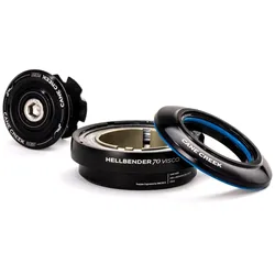 Cane Creek Hellbender 70 Visco Steuersatz-Oberteil mit Dämpfung gegen Lenkerflattern, ZS44/28.6, Mid Tune
