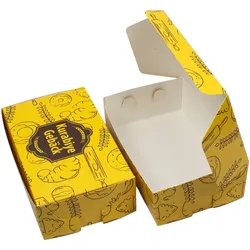 DayBays 4000 Stk. Faltschachteln mit Druck für Kekse Box 500 gr.