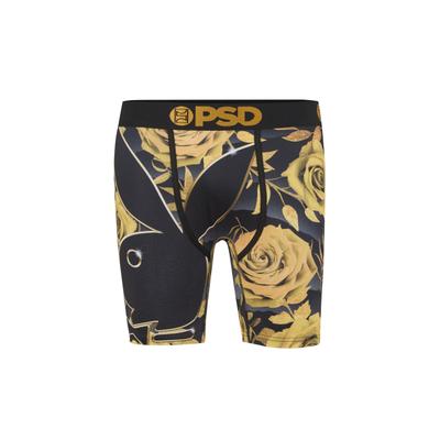 Boxershorts PSD "PSD PB GOLD PETALS 5I", Herren, Gr. XXL, 1 Stk., multi, 88% Polyester, 12% Elasthan, Unterhosen